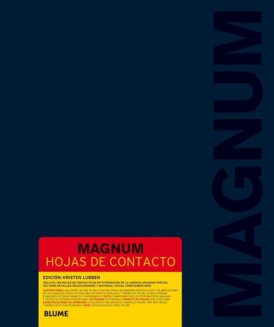 MAGNUM. HOJAS DE CONTACTO 2016 | 9788498018851 | LUBBEN, KRISTEN | Galatea Llibres | Llibreria online de Reus, Tarragona | Comprar llibres en català i castellà online