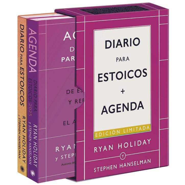 ESTUCHE DIARIO PARA ESTOICOS + AGENDA 2025 | 9788410121188 | HOLIDAY, RYAN/HANSELMAN, STEPHEN | Galatea Llibres | Librería online de Reus, Tarragona | Comprar libros en catalán y castellano online