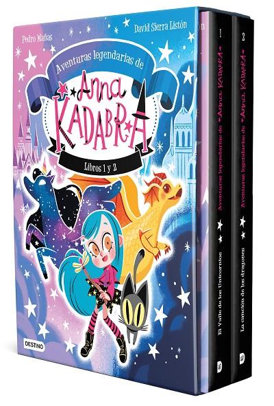 ANNA KADABRA. ESTUCHE AVENTURAS LEGENDARIAS 1 Y 2 | 9788408295518 | MAÑAS, PEDRO/SIERRA LISTÓN, DAVID | Galatea Llibres | Llibreria online de Reus, Tarragona | Comprar llibres en català i castellà online