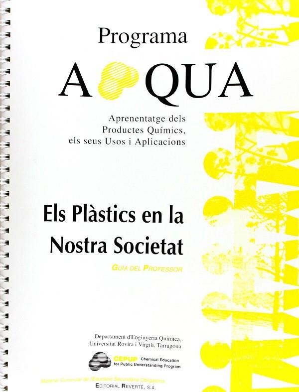 PLASTICS EN LA NOSTRA SOCIETAT | 9788429175691 | APQUA | Galatea Llibres | Llibreria online de Reus, Tarragona | Comprar llibres en català i castellà online