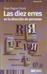 DIEZ ERRES EN LA DIRECCIÓN DE PERSONAS | 9788473566131 | BAGUER ALCALÁ, ÁNGEL | Galatea Llibres | Librería online de Reus, Tarragona | Comprar libros en catalán y castellano online