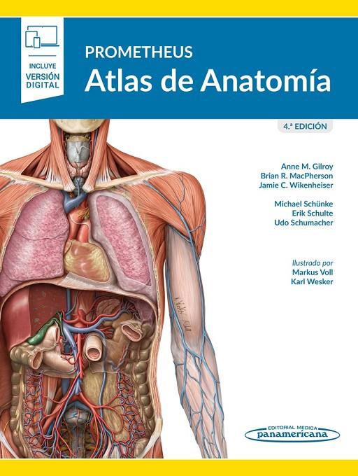 PROMETHEUS. ATLAS DE ANATOMÍA | 9788491108450 | GILROY, ANNE M. | Galatea Llibres | Llibreria online de Reus, Tarragona | Comprar llibres en català i castellà online