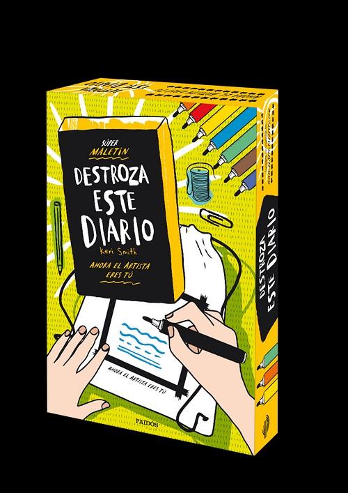 SÚPER MALETÍN DESTROZA ESTE DIARIO | 9788449333576 | SMITH, KERI | Galatea Llibres | Librería online de Reus, Tarragona | Comprar libros en catalán y castellano online