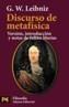 DISCURSO DE METAFISICA | 9788420672946 | LEIBNIZ, G.W. | Galatea Llibres | Librería online de Reus, Tarragona | Comprar libros en catalán y castellano online