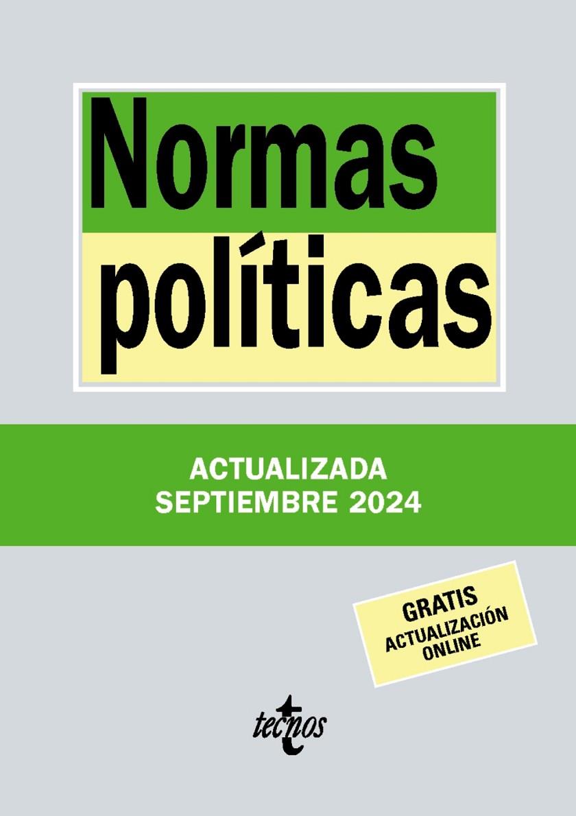 NORMAS POLÍTICAS 2024 | 9788430990948 | Galatea Llibres | Llibreria online de Reus, Tarragona | Comprar llibres en català i castellà online