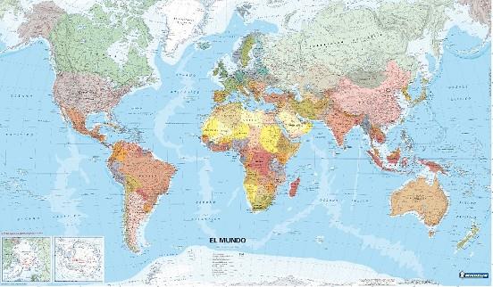 EL MUNDO -PETIT FORMAT- MAPA EN TUBO 50CMX80CM 1:42 750 000 | 9782067136274 | VARIOS AUTORES | Galatea Llibres | Llibreria online de Reus, Tarragona | Comprar llibres en català i castellà online