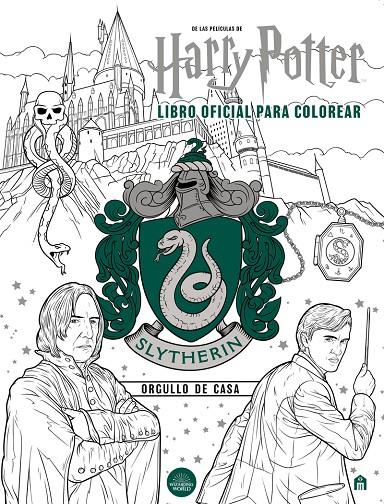 HARRY POTTER. SLYTHERIN. EL LIBRO OFICIAL PARA COLOREAR | 9791259570680 | Galatea Llibres | Llibreria online de Reus, Tarragona | Comprar llibres en català i castellà online