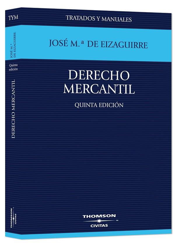 DERECHO MERCANTIL | 9788447030958 | DE EIZAGUIRRE,JOSE Mª | Galatea Llibres | Llibreria online de Reus, Tarragona | Comprar llibres en català i castellà online