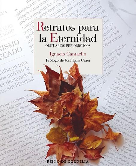 RETRATOS PARA LA ETERNIDAD | 9788419124845 | CAMACHO, IGNACIO | Galatea Llibres | Llibreria online de Reus, Tarragona | Comprar llibres en català i castellà online