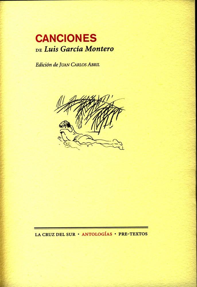 CANCIONES | 9788481919912 | GARCIA MONTERO,LUIS | Galatea Llibres | Llibreria online de Reus, Tarragona | Comprar llibres en català i castellà online