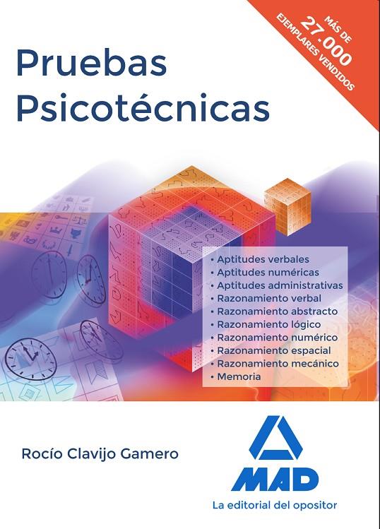 PRUEBAS PSICOTÉCNICAS | 9788414228043 | CLAVIJO GAMERO, ROCÍO | Galatea Llibres | Llibreria online de Reus, Tarragona | Comprar llibres en català i castellà online