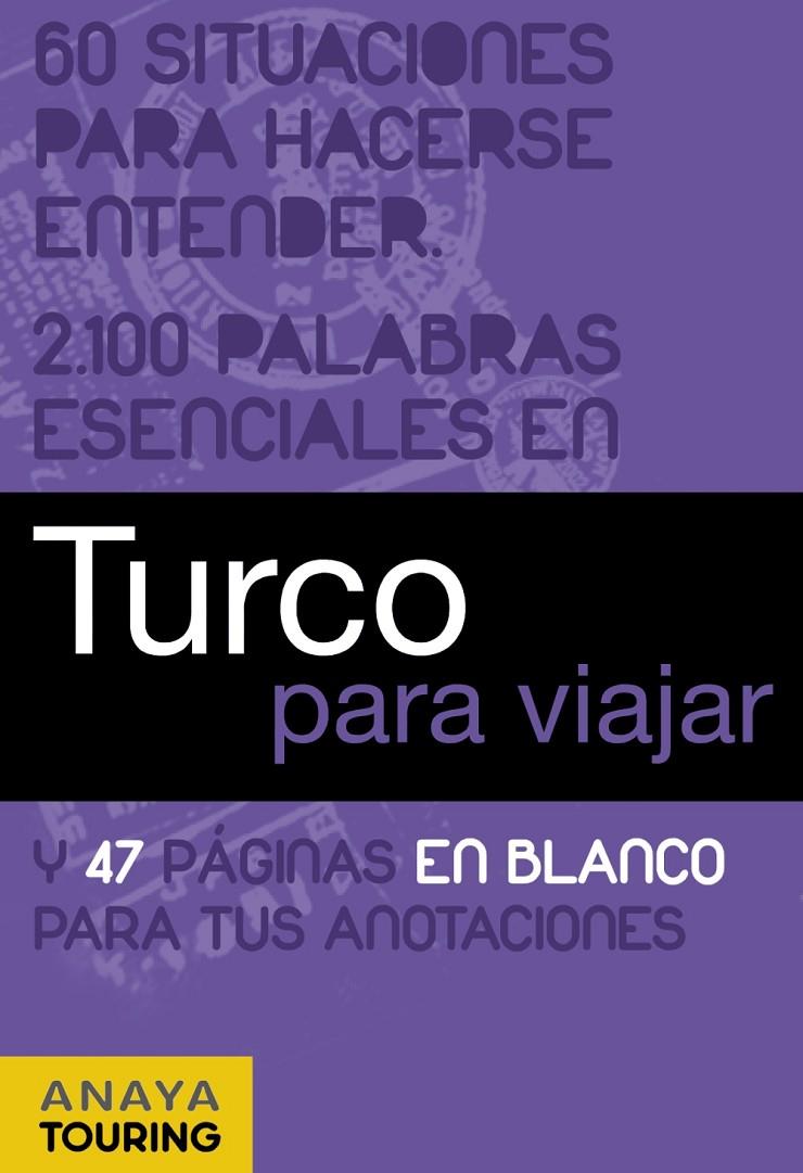 TURCO PARA VIAJAR | 9788499352749 | SENAO, ELENA | Galatea Llibres | Llibreria online de Reus, Tarragona | Comprar llibres en català i castellà online