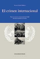 CRIMEN INTERNACIONAL, EL. NUEVOS ASPECTOS DE LA RESPONSABILI | 9788474856361 | BESNE MAÑERO, ROSARIO | Galatea Llibres | Librería online de Reus, Tarragona | Comprar libros en catalán y castellano online