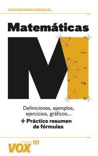 DICCIONARIO ESENCIAL DE MATEMÁTICAS | 9788499740010 | Galatea Llibres | Llibreria online de Reus, Tarragona | Comprar llibres en català i castellà online