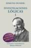 INVESTIGACIONES LOGICAS 1. | 9788420681917 | HUSSERL, EDMUND | Galatea Llibres | Llibreria online de Reus, Tarragona | Comprar llibres en català i castellà online