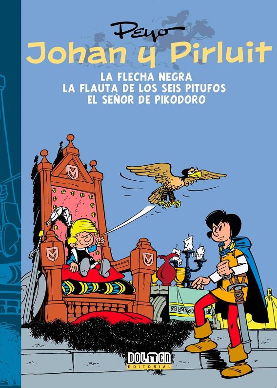 JOHAN Y PIRLUIT 3. LA FLECHA NEGRA | 9788415932277 | PEYO | Galatea Llibres | Llibreria online de Reus, Tarragona | Comprar llibres en català i castellà online