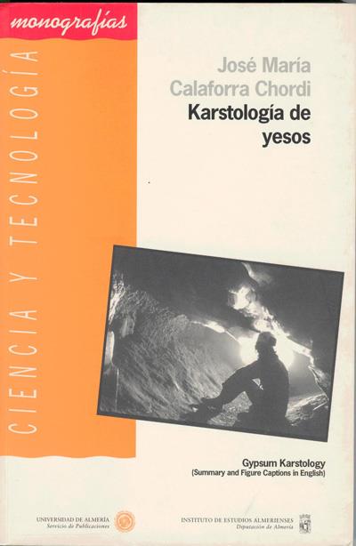 KARSTOLOGIA DE YESOS | 9788482401225 | CALAFORRA CHORDI, JOSE MARIA | Galatea Llibres | Llibreria online de Reus, Tarragona | Comprar llibres en català i castellà online