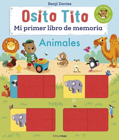 OSITO TITO. MI PRIMER LIBRO DE MEMORIA. ANIMALES | 9788408249702 | DAVIES, BENJI | Galatea Llibres | Llibreria online de Reus, Tarragona | Comprar llibres en català i castellà online