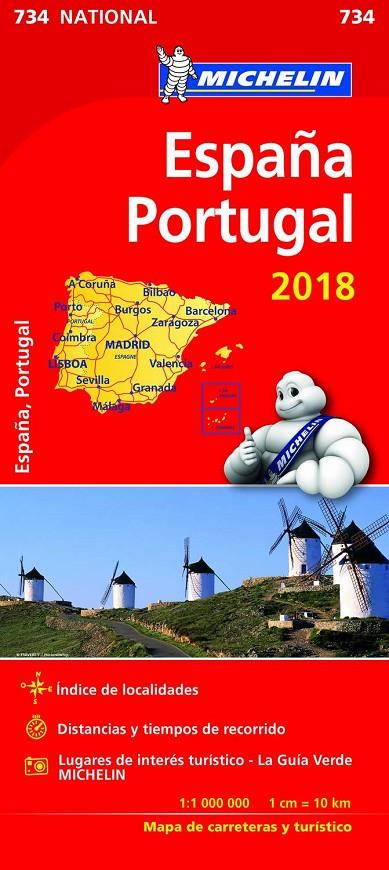 MAPA NACIONAL ESPAÑA - PORTUGAL 1:1.000.000 | 9782067226654 | Galatea Llibres | Llibreria online de Reus, Tarragona | Comprar llibres en català i castellà online