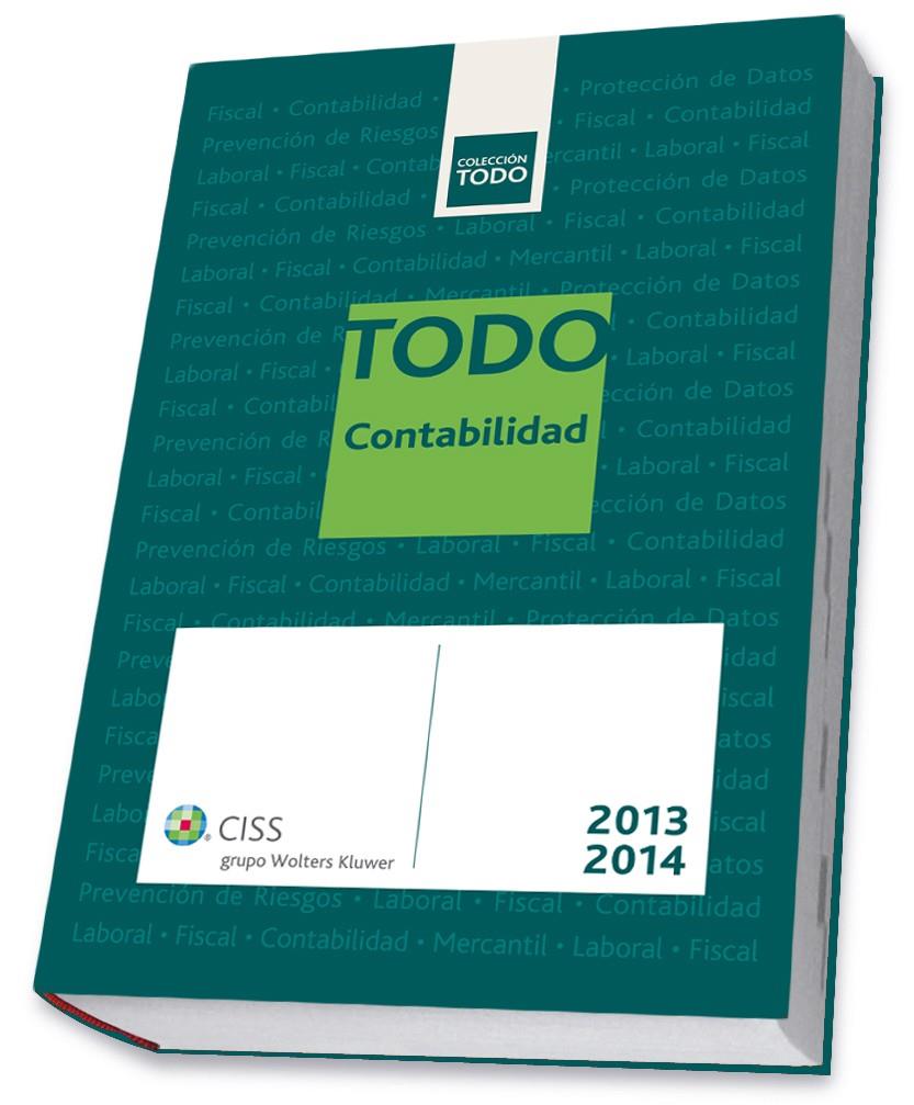 TODO CONTABILIDAD 2013-2014 | 9788499545400 | Galatea Llibres | Librería online de Reus, Tarragona | Comprar libros en catalán y castellano online