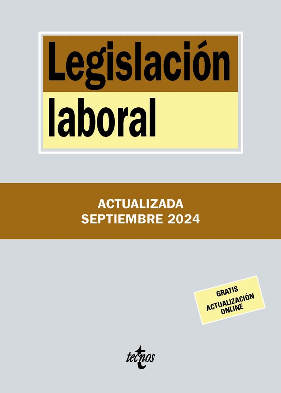 LEGISLACIÓN LABORAL 2024 | 9788430990856 | Galatea Llibres | Llibreria online de Reus, Tarragona | Comprar llibres en català i castellà online