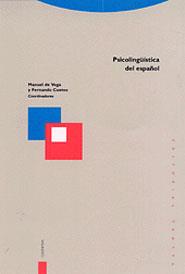 PSICOLINGUISTICA DEL ESPAÑOL | 9788481643039 | DE VEGA, MANUEL | Galatea Llibres | Librería online de Reus, Tarragona | Comprar libros en catalán y castellano online