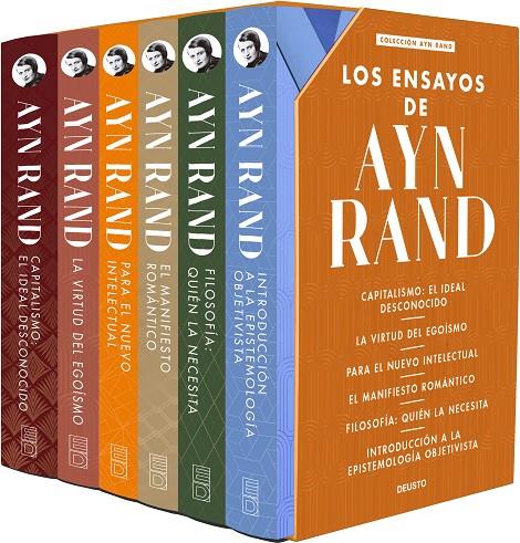 PACK ENSAYOS AYN RAND | 9788423438044 | RAND, AYN | Galatea Llibres | Llibreria online de Reus, Tarragona | Comprar llibres en català i castellà online