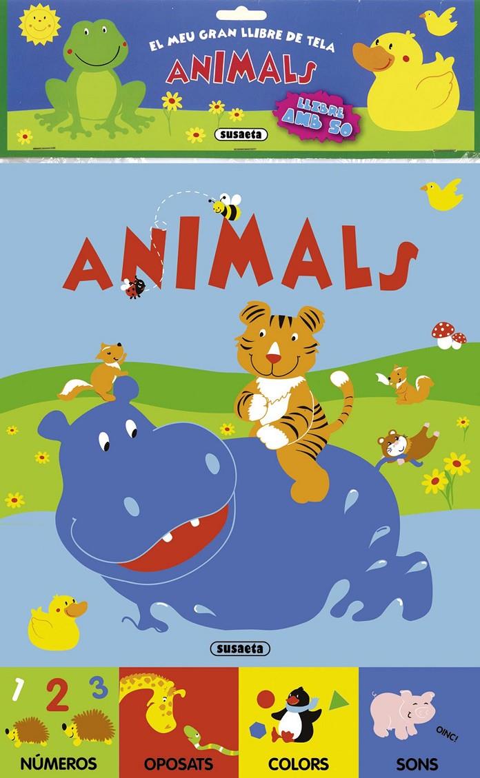 ANIMALS. GRAN LLIBRE DE TELA | 9788467743531 | Galatea Llibres | Llibreria online de Reus, Tarragona | Comprar llibres en català i castellà online