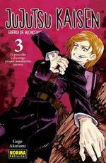 JUJUTSU KAISEN 3 | 9788467961133 | AKUTAMI, GEGE | Galatea Llibres | Llibreria online de Reus, Tarragona | Comprar llibres en català i castellà online