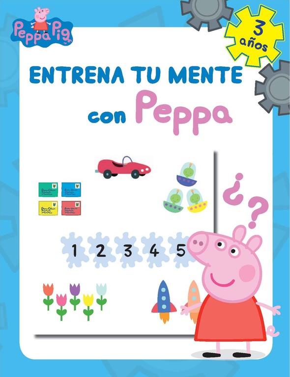 ENTRENA TU MENTE CON PEPPA. 3 AÑOS (PEPPA PIG. CUADERNO DE ACTIVIDADES) | 9788437201276 | Galatea Llibres | Llibreria online de Reus, Tarragona | Comprar llibres en català i castellà online