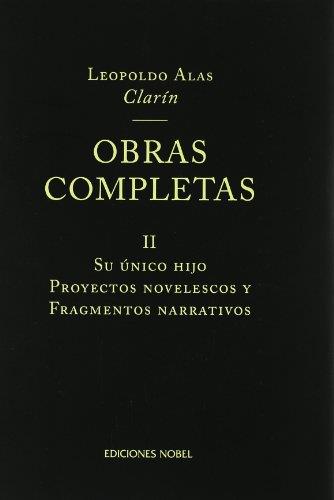 OBRAS COMPLETAS VOL.II | 9788484590514 | CLARIN | Galatea Llibres | Llibreria online de Reus, Tarragona | Comprar llibres en català i castellà online