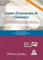 ESTATUT D'AUTONOMIA ED CATALUNYA | 9788467602173 | ROJO ARNAU, JOSE VICENTE/MONERRI CALATAYUD, M. PILAR | Galatea Llibres | Llibreria online de Reus, Tarragona | Comprar llibres en català i castellà online