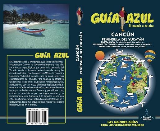 CANCÚN Y PENÍNSULA DEL YUCATÁN GUIA AZUL 2018 | 9788417368029 | GARCíA, JESúS | Galatea Llibres | Llibreria online de Reus, Tarragona | Comprar llibres en català i castellà online