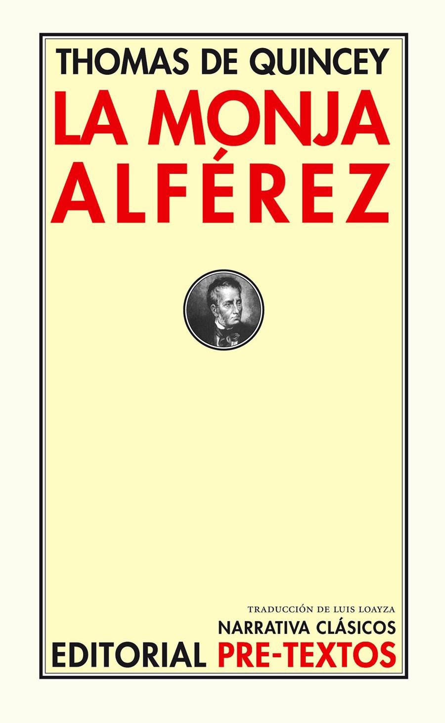 MONJA ALFEREZ, LA | 9788481917437 | DE QUINCEY, THOMAS | Galatea Llibres | Llibreria online de Reus, Tarragona | Comprar llibres en català i castellà online