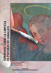 SEMINARIO SOBRE LIMPIEZA DE PINTURAS DE CABALLETE | 9788483631263 | VIVANCOS, MARIA VICTORIA | Galatea Llibres | Librería online de Reus, Tarragona | Comprar libros en catalán y castellano online