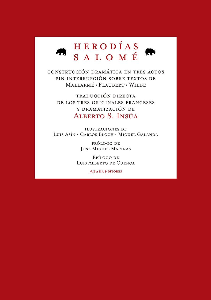 HERODIAS SALOME | 9788496258952 | INSUA, ALBERTO | Galatea Llibres | Llibreria online de Reus, Tarragona | Comprar llibres en català i castellà online