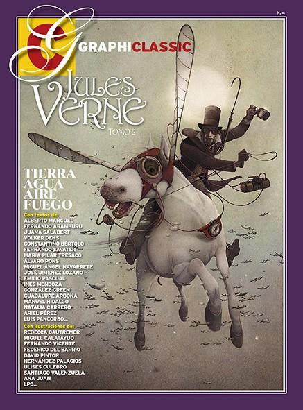 JULES VERNE TOMO 2: TIERRA, AGUA, AIRE, FUEGO. | 9788469734391 | VV.AA. | Galatea Llibres | Llibreria online de Reus, Tarragona | Comprar llibres en català i castellà online