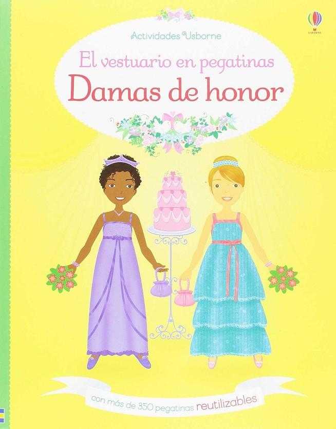 DAMAS DE HONOR. EL VESTUARIO EN PEGATINAS | 9781474933513 | BOWMAN LUCY | Galatea Llibres | Llibreria online de Reus, Tarragona | Comprar llibres en català i castellà online