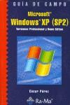 MICROSOFT WINDOWS XP (SP2) GUIA DE CAMPO | 9788478976645 | PEREZ, CESAR | Galatea Llibres | Llibreria online de Reus, Tarragona | Comprar llibres en català i castellà online