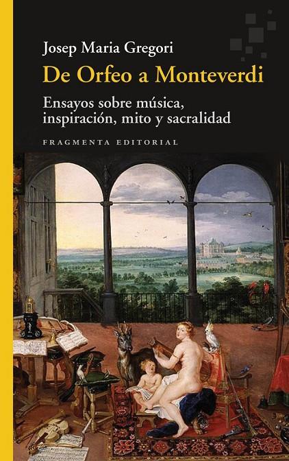 DE ORFEO A MONTEVERDI | 9788410188945 | GREGORI, JOSEP MARIA | Galatea Llibres | Llibreria online de Reus, Tarragona | Comprar llibres en català i castellà online