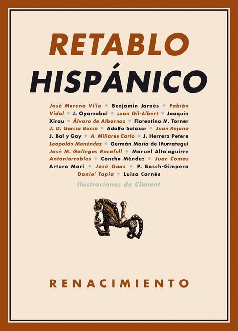 RETABLO HISPANICO | 9788484723554 | MORENO VILLA, JOSE (1887-1955)  [ET. AL.] | Galatea Llibres | Librería online de Reus, Tarragona | Comprar libros en catalán y castellano online