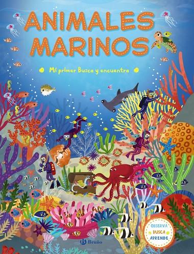 MI PRIMER BUSCA Y ENCUENTRA. ANIMALES MARINOS | 9788469620373 | Galatea Llibres | Librería online de Reus, Tarragona | Comprar libros en catalán y castellano online