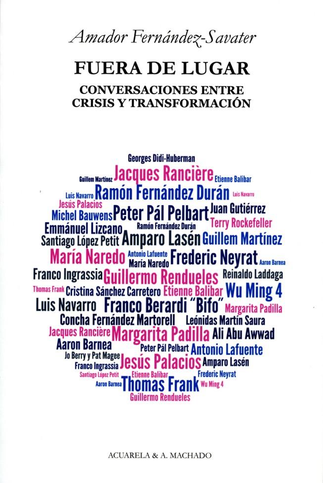 FUERA DE LUGAR | 9788477742128 | FERNÁNDEZ-SAVATER, AMADOR | Galatea Llibres | Librería online de Reus, Tarragona | Comprar libros en catalán y castellano online