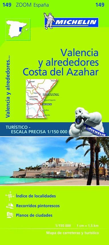 MAPA ZOOM VALENCIA Y ALREDEDORES, COSTA DEL AZAHAR | 9782067218253 | VARIOS AUTORES | Galatea Llibres | Llibreria online de Reus, Tarragona | Comprar llibres en català i castellà online