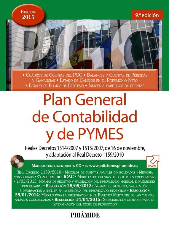 PLAN GENERAL DE CONTABILIDAD Y DE PYMES | 9788436834017 | EDICIONES PIRÁMIDE | Galatea Llibres | Llibreria online de Reus, Tarragona | Comprar llibres en català i castellà online