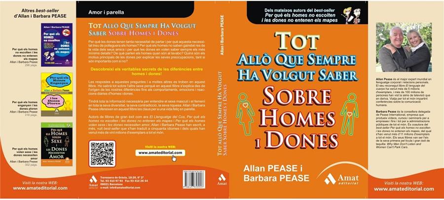 TOT ALLÒ QUE SEMPRE HA VOLGUT SABER SOBRE HOMES I DONES | 9788497353953 | PEASE, ALLAN/PEASE, BARBARA | Galatea Llibres | Llibreria online de Reus, Tarragona | Comprar llibres en català i castellà online