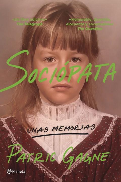 SOCIÓPATA | 9788408296911 | GAGNE, PATRIC | Galatea Llibres | Llibreria online de Reus, Tarragona | Comprar llibres en català i castellà online