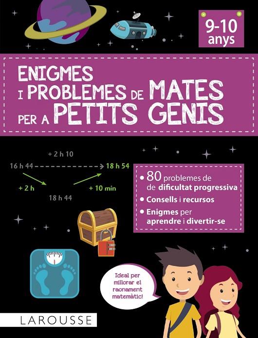 ENIGMES I PROBLEMES DE MATES PER A PETITS GENIS (9-10 ANYS) | 9788419436764 | AURIOL, SYLVAINE | Galatea Llibres | Llibreria online de Reus, Tarragona | Comprar llibres en català i castellà online