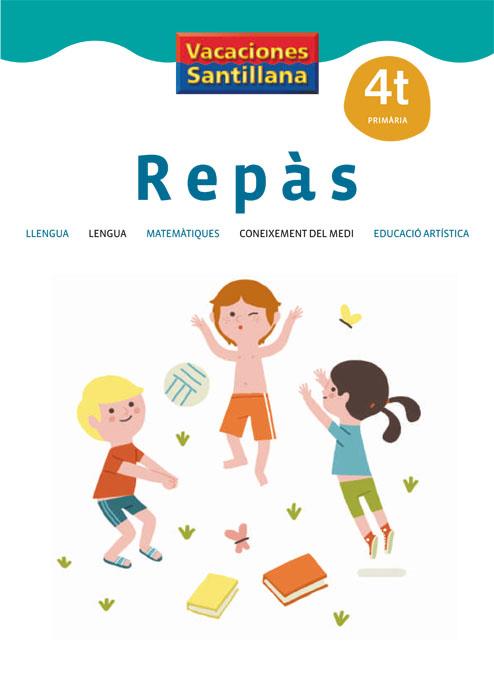 REPÀS 4 PRIMARIA. VACACIONES SANTILLANA | 9788484355755 | Galatea Llibres | Llibreria online de Reus, Tarragona | Comprar llibres en català i castellà online