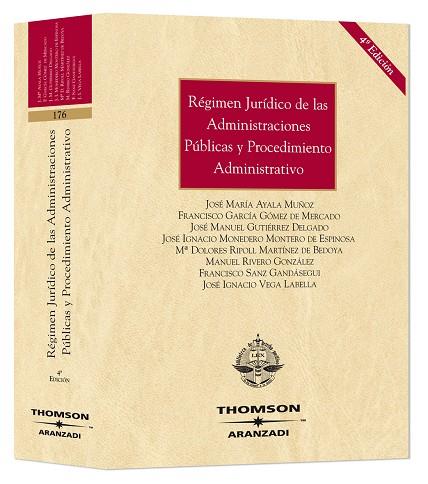 REGIMEN JURIDICO DE LAS ADMINISTRACIONES PUBLICAS Y PROCEDIMIENTO | 9788483556405 | RIVERO GONZALEZ / AYALA MUÑOZ / GARCIA GOMEZ DE M | Galatea Llibres | Llibreria online de Reus, Tarragona | Comprar llibres en català i castellà online